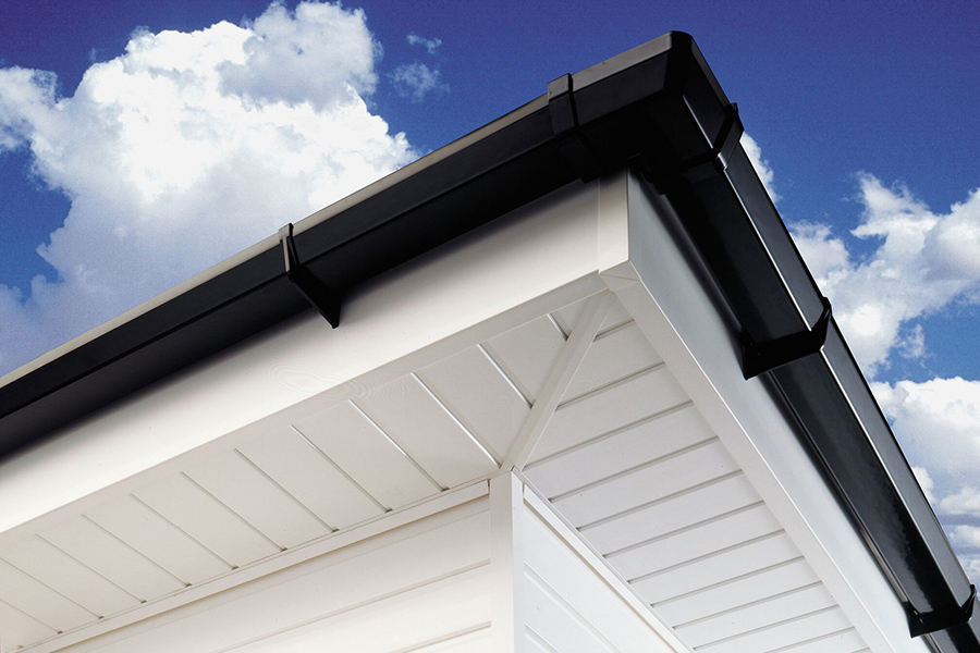 eaves under a roof